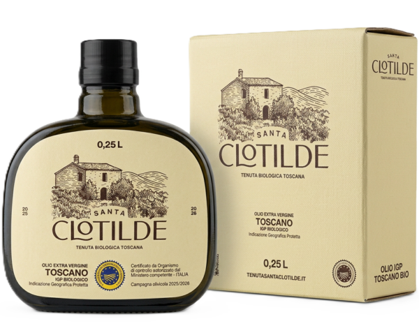 Olio Extra Vergine Toscano IGP Biologico Formato 0,25L