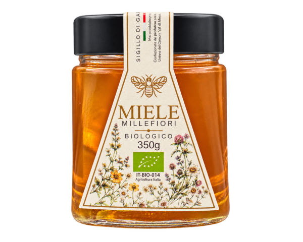 Miele Millefiori Biologico Formato 350g